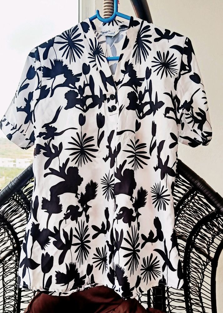 Printed Rayon top- Shirt