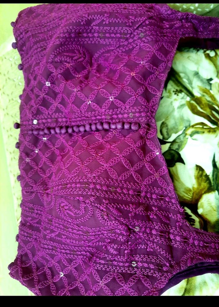 Chikankari Blouse