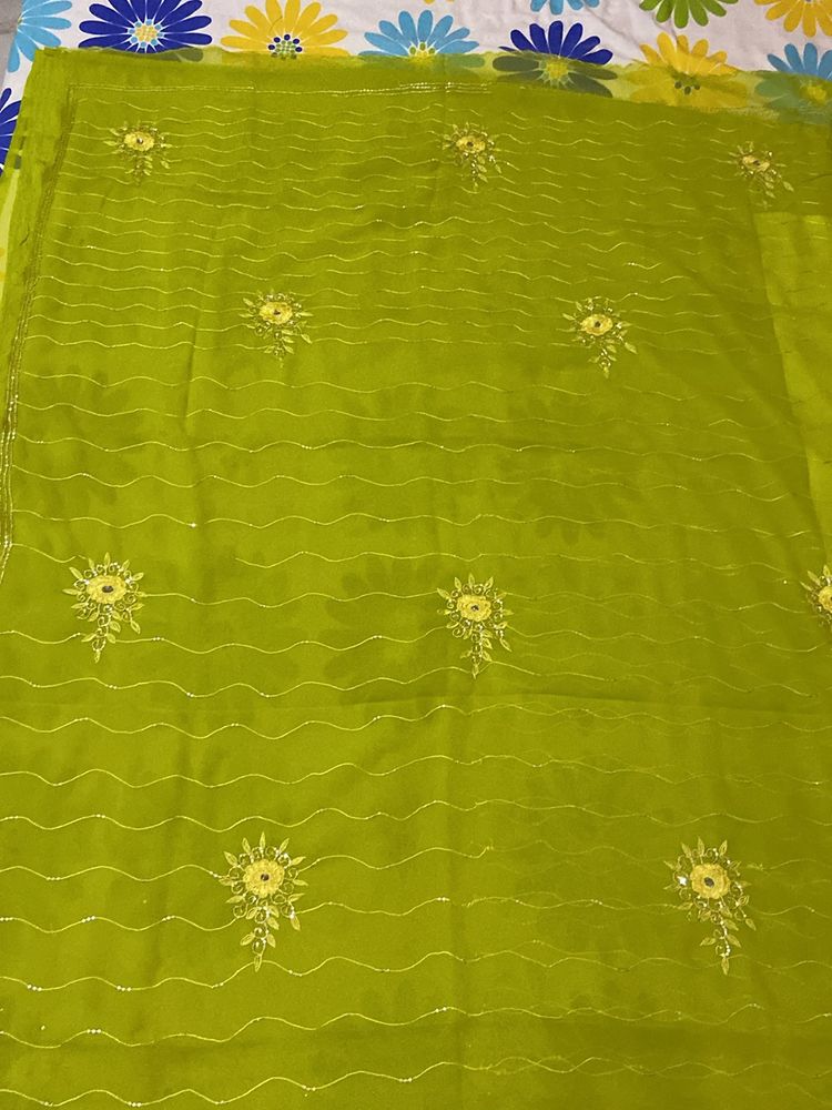 Special Green Saree