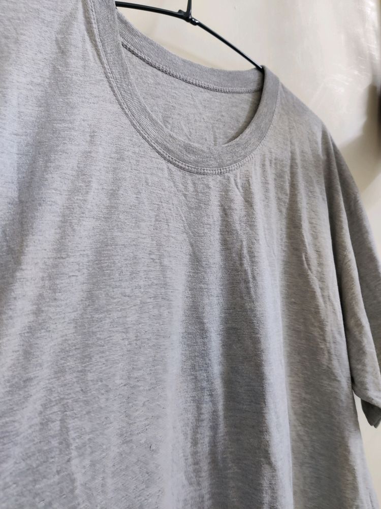 Plain grey Oversized T Shirt