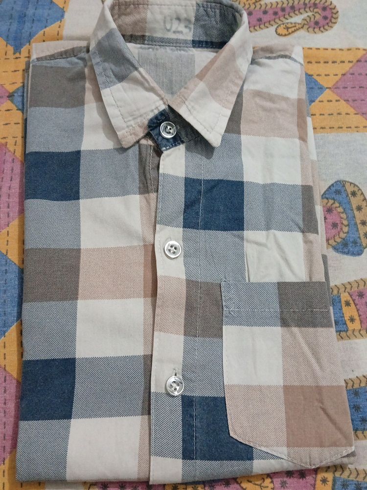 Multicolored Check Shirt