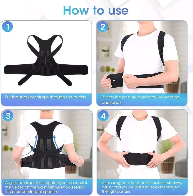 Belt For Back Pain And Posture Correction