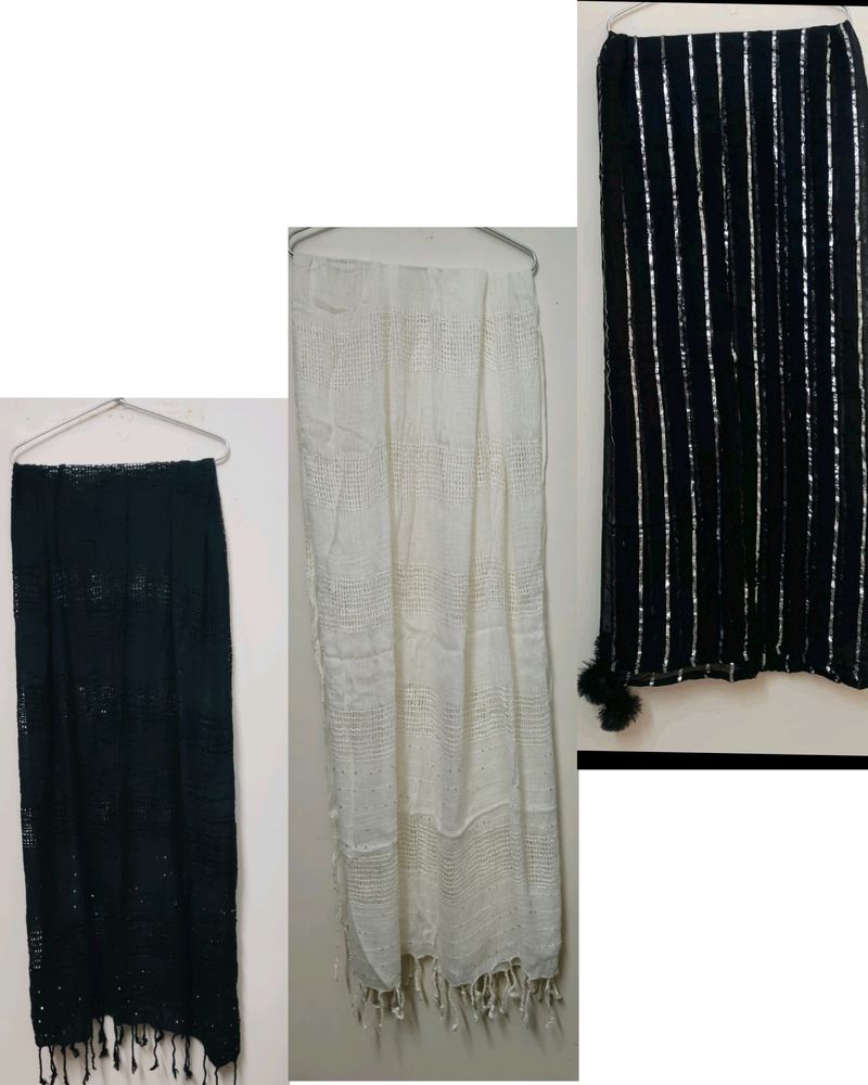 Combo Of 3 Dupatta Stole