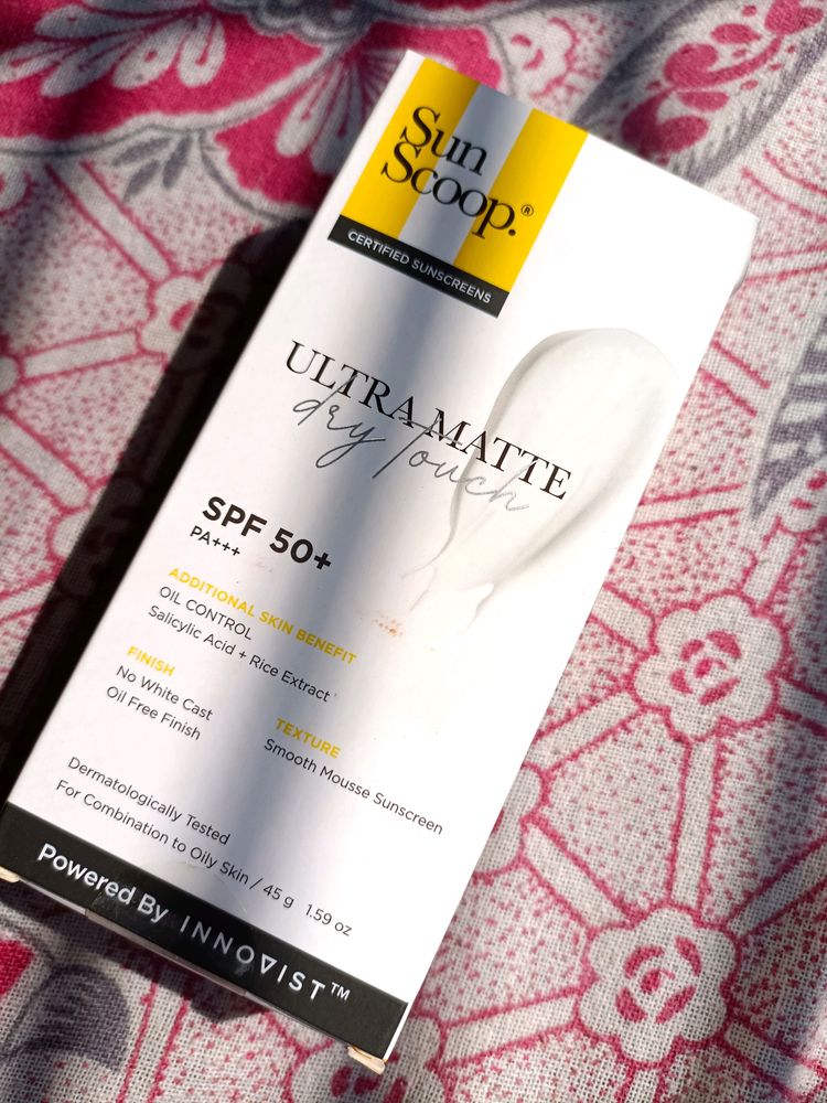 Sunscoop Ultra Matte Sunscreen