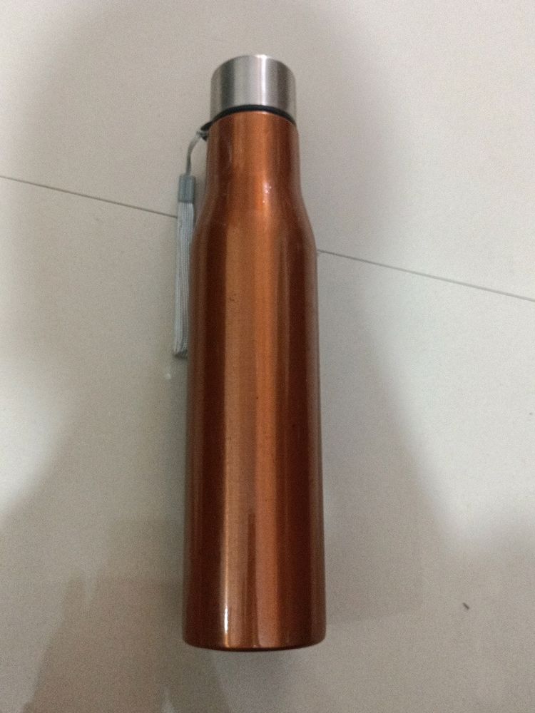 Copper Coating Steel Water Bottle