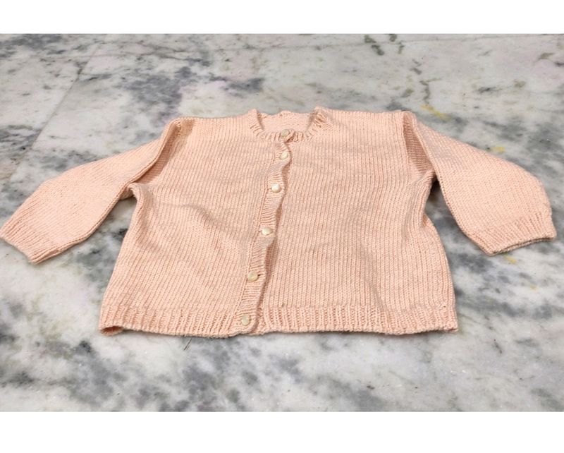 Thick Cardigan Sweater for Girl's