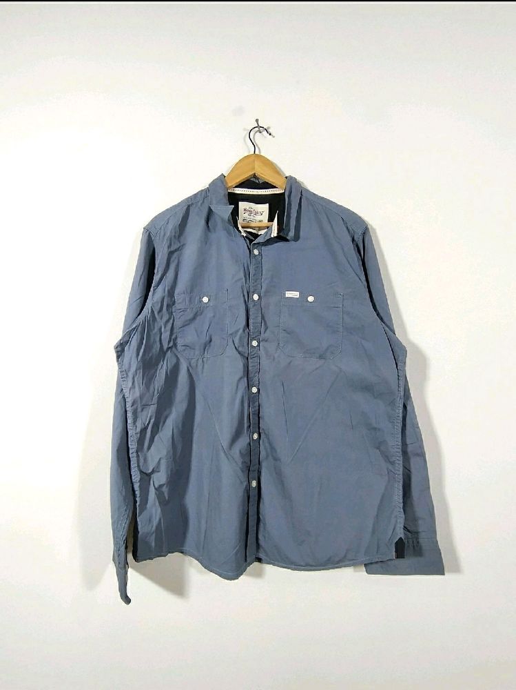 (Men) Grey Roadster Shirt