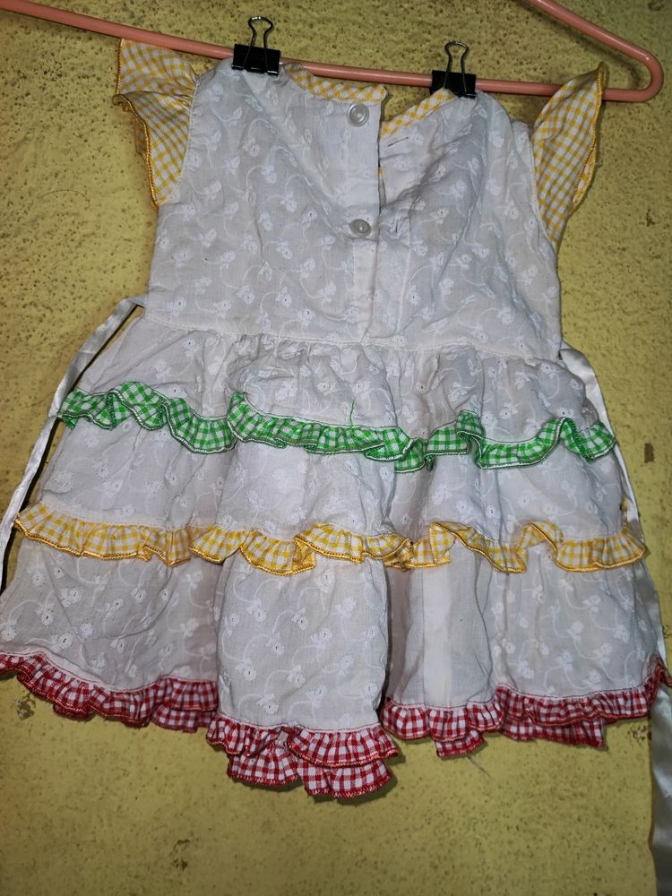 Cotton Baby Girl Dress N Frok