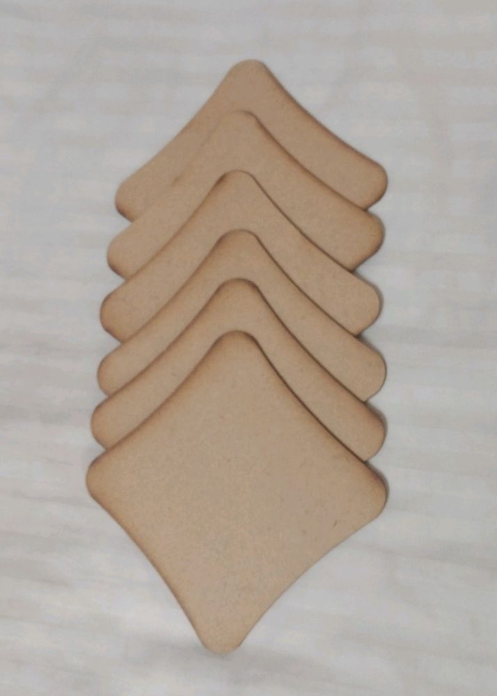 Coasters.MDF.Set of 6