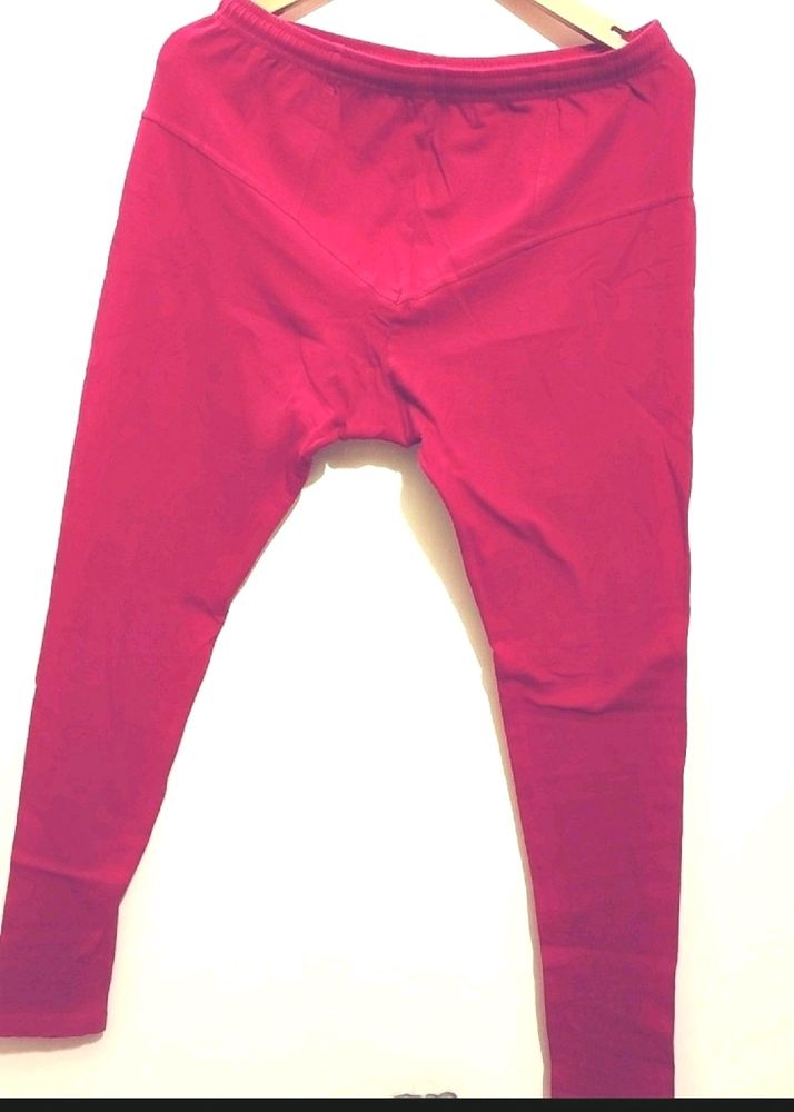 Dark Pink Legging For 28 Waist