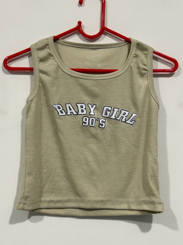 Baby Girl Crop Top