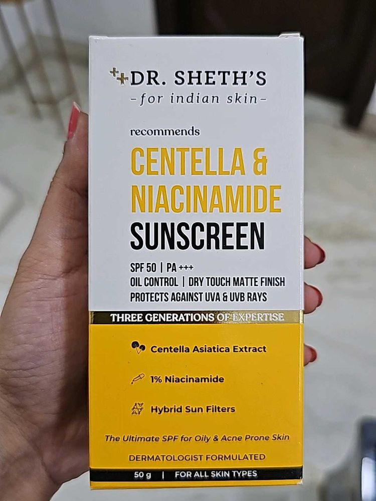 Dr Sheths Niacinamide Sunscreen