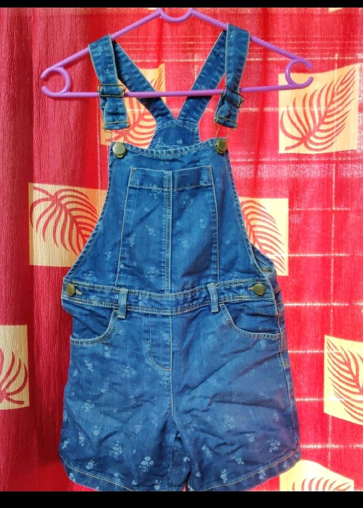 Denim Dungree For Kids