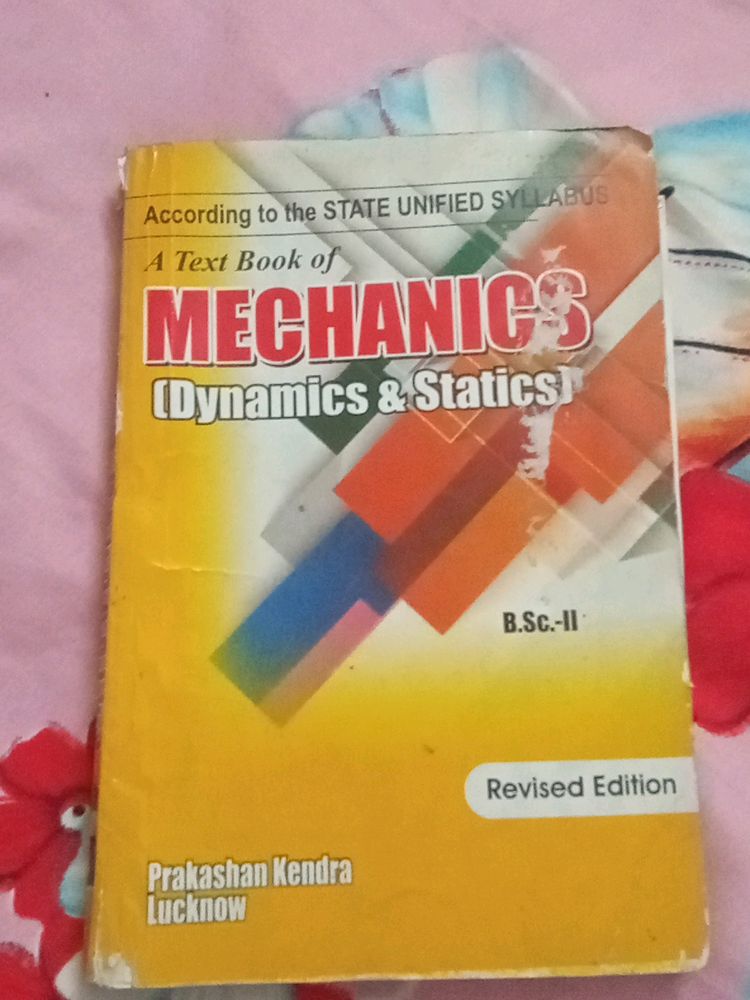 Mechanics Dynaics Statics B.Sc 2nd Year