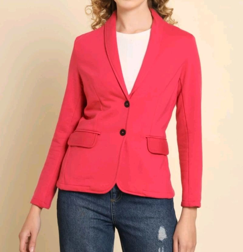 Pink Lightweight Blazer