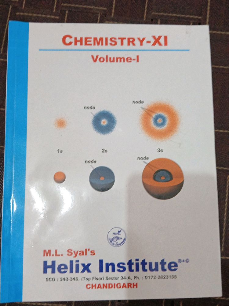 Chemistry XI Volume-1 (Helix Study Material)