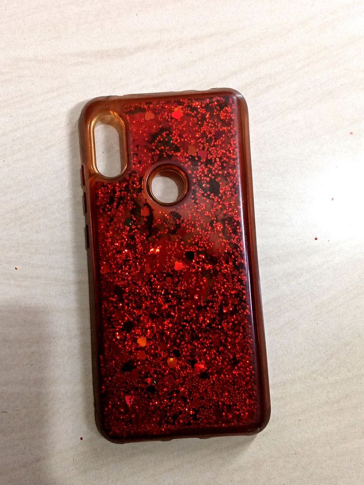 Realme Note 6 Pro Back Cover Red Sprinkles