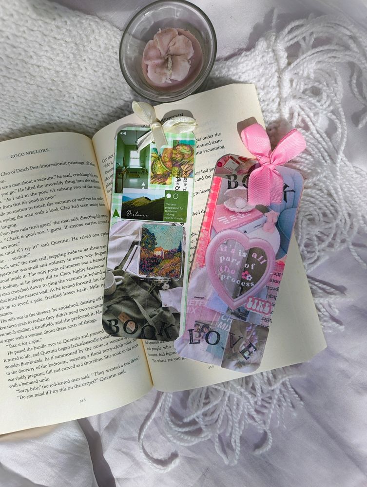 Handmade Scrapbook Bookmarks