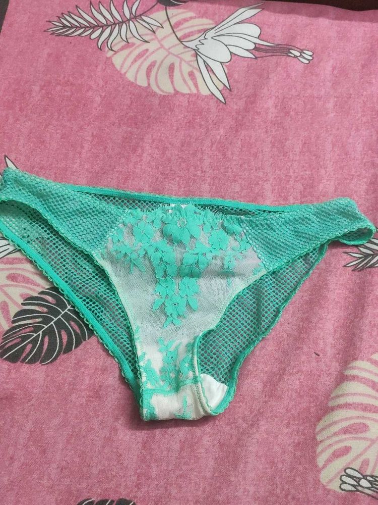 Green Net Panties M