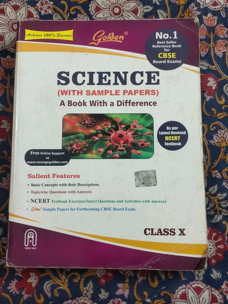 Golden - Science Class X Guide With Sample Papers