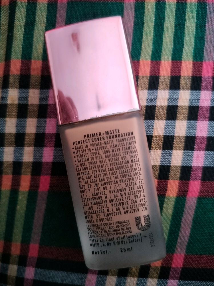 Lakme Primer+Matte Prefect Cover Foundation