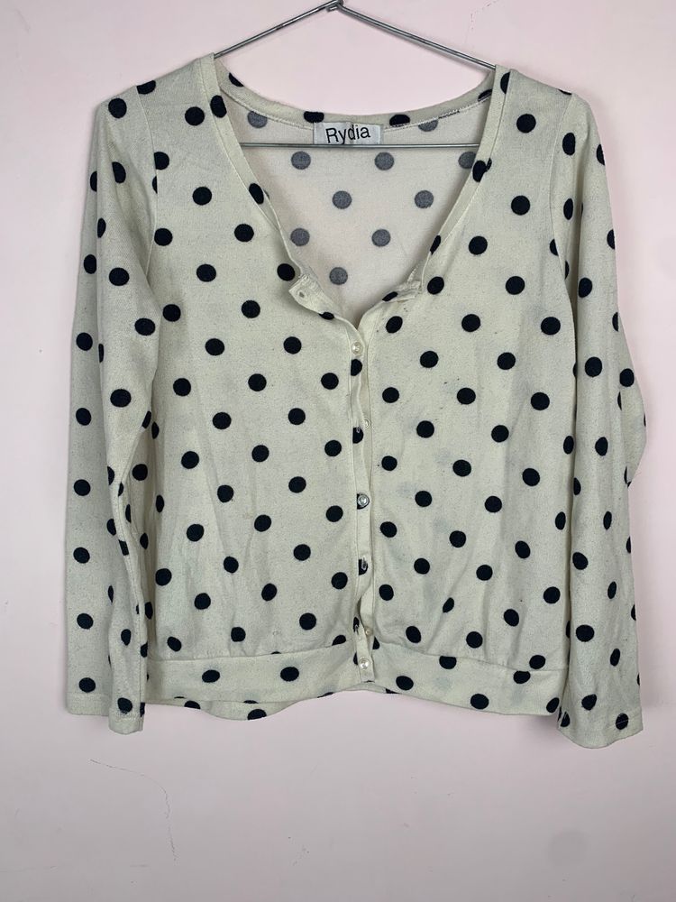 ⭐️⭐️Price Drop ⭐️⭐️Polka Dots Cardigan