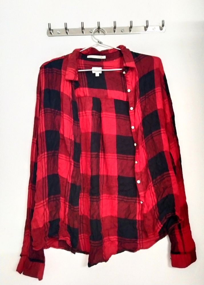 Beautiful Red Checked Shirt