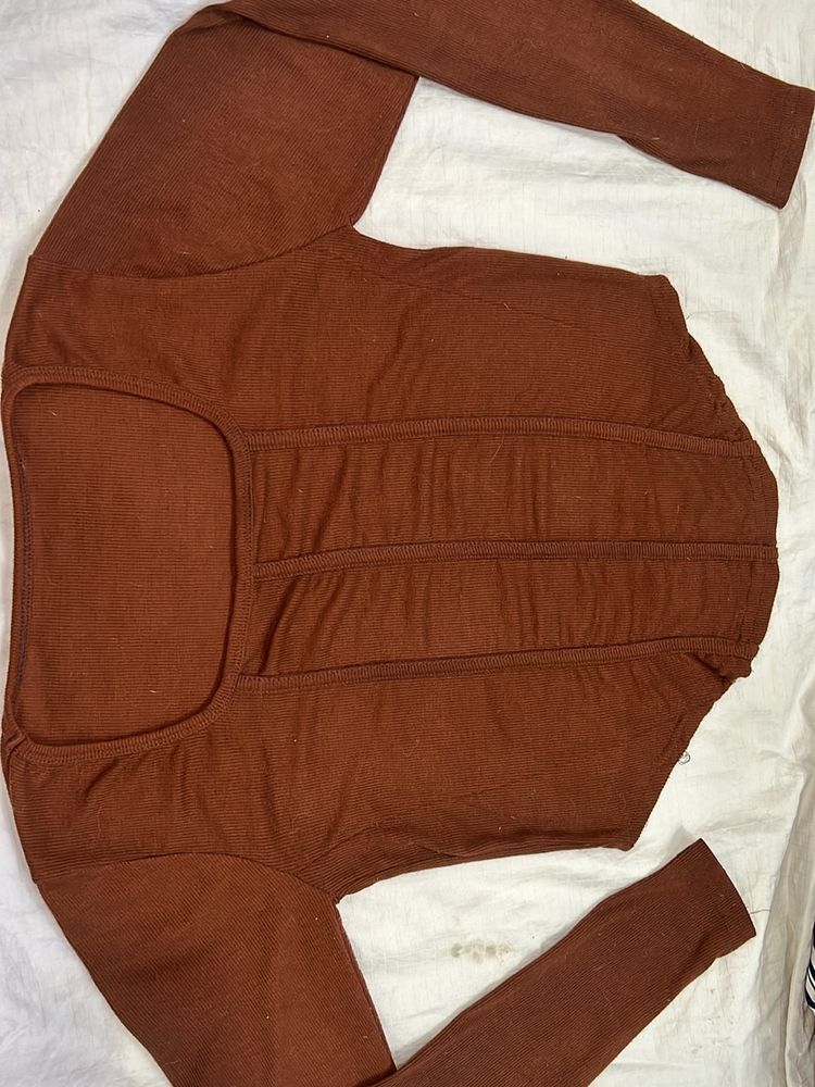 Coffee Brown Colour Top