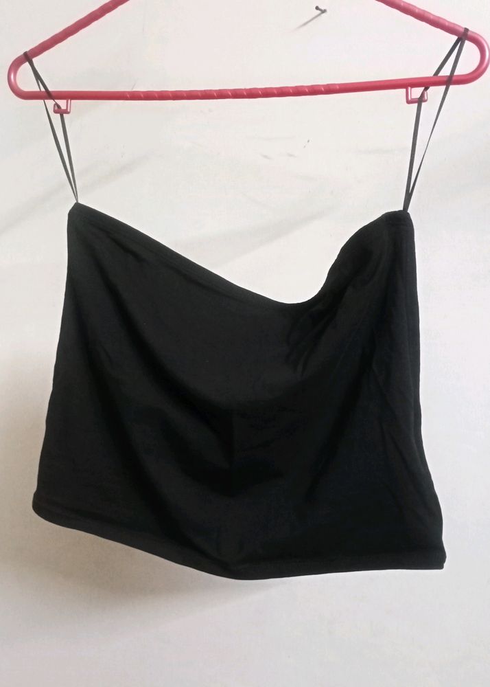 H&M Black Short Tube Top