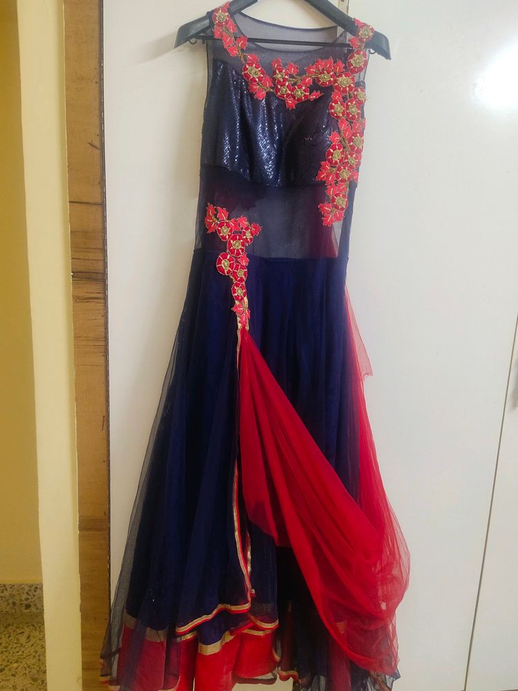 designer gown from indrani