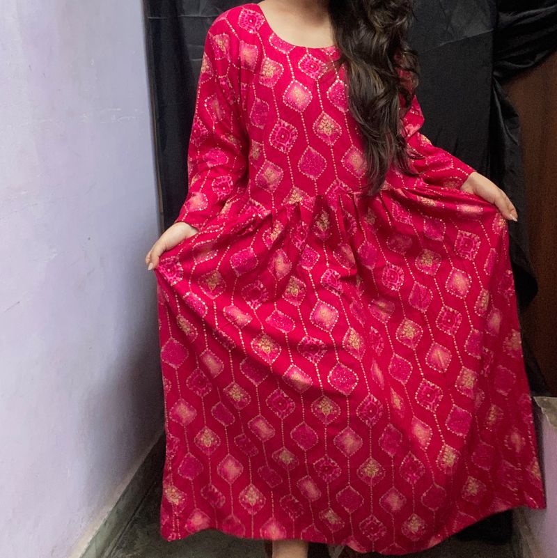 Anarkali kurta