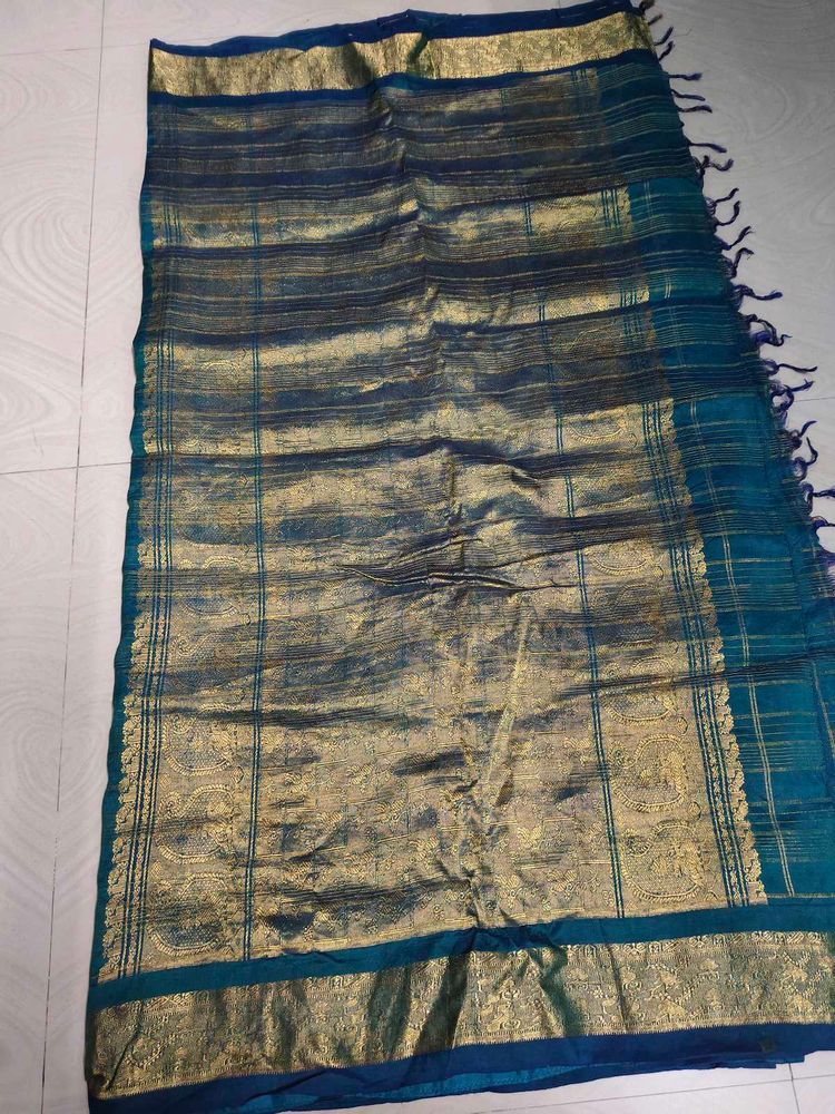 Pure Kanchi Pattu Saree 🦚