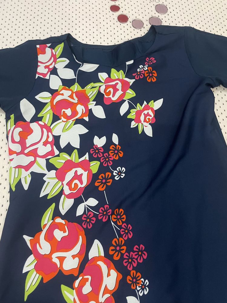 Floral Printed Kurta