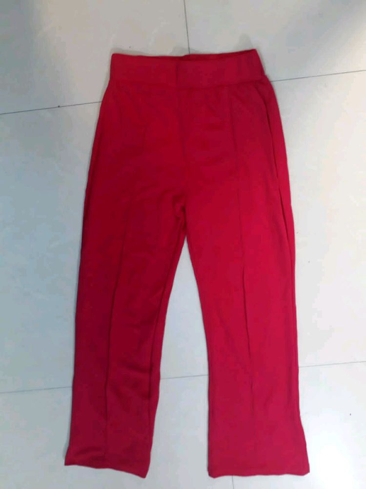 Plazo Pants For Women In Pink