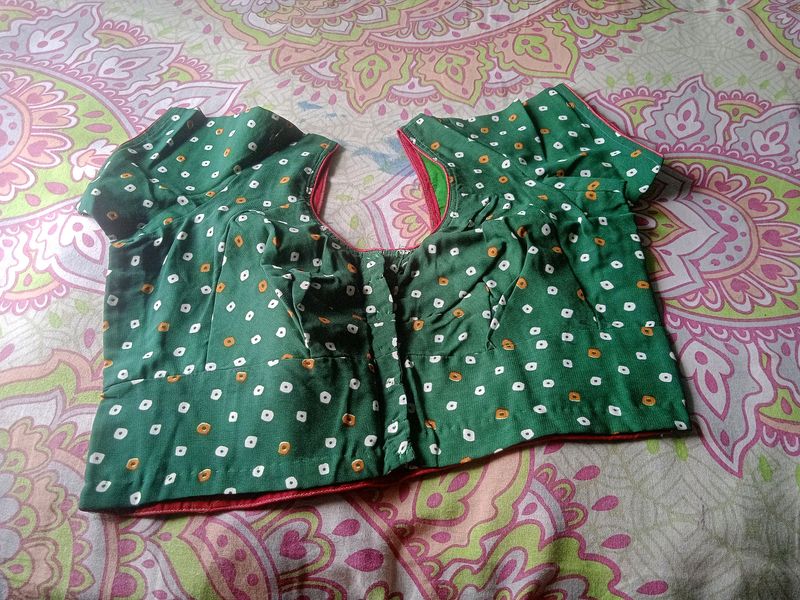 Green Diginer Blouse