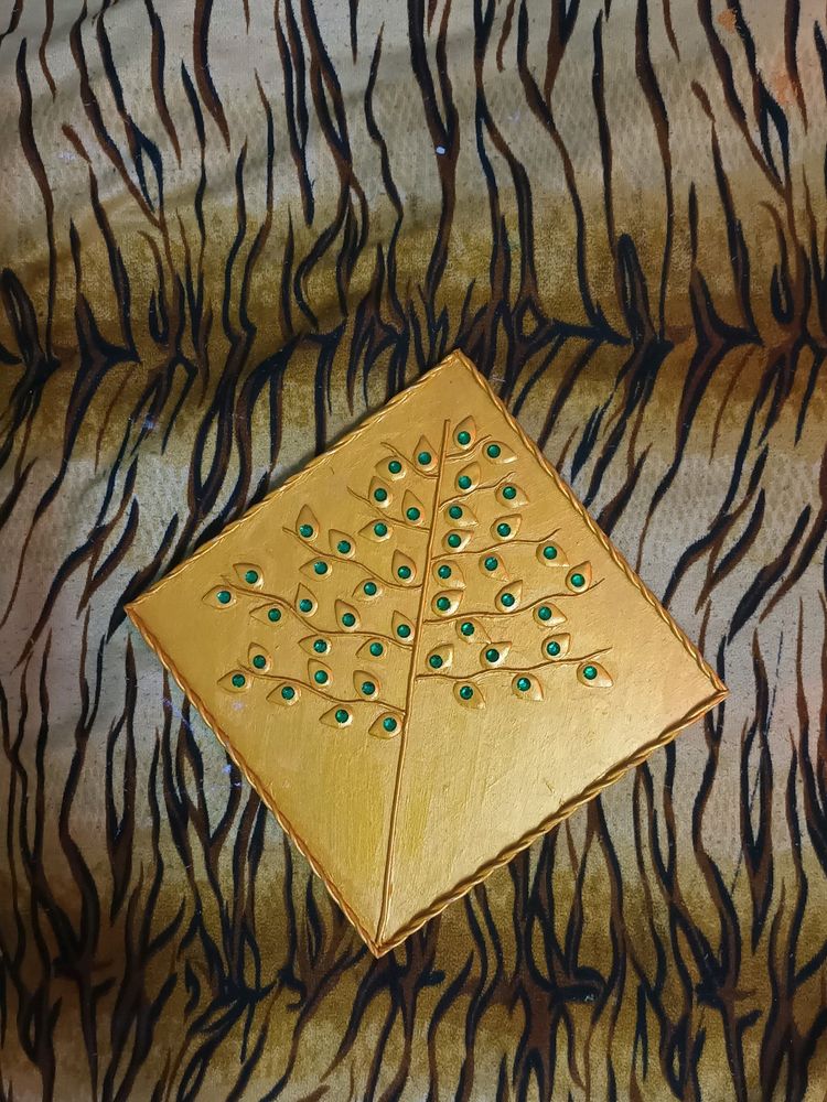 Model 2- Golden Yellow Tree Wall Decor