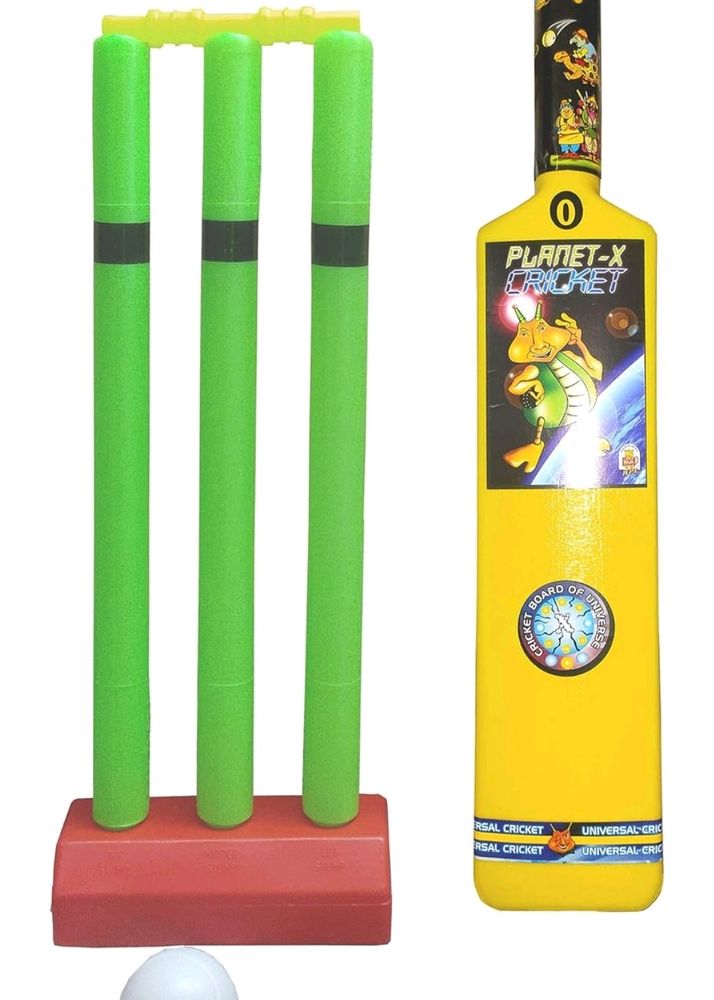 H.K Trader Planet X Plastic Cricket Set for 20-20