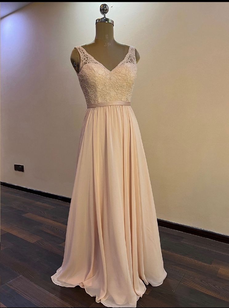 Peach Gown