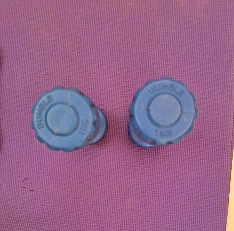 Dumbells Pair Of 1kg Each