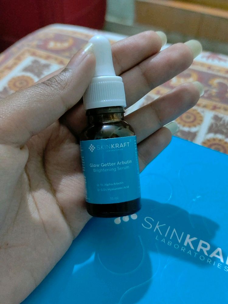 Skinkraft "Glow Getter Arbutin" Brightening Serum!