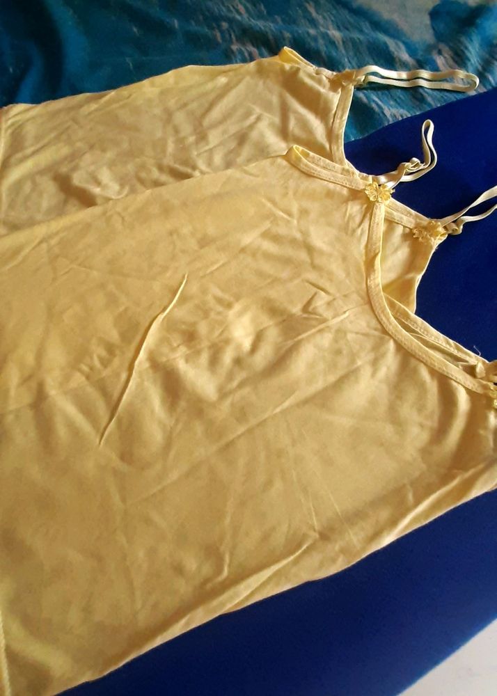 Camisole - Yellow (Pack Of One)