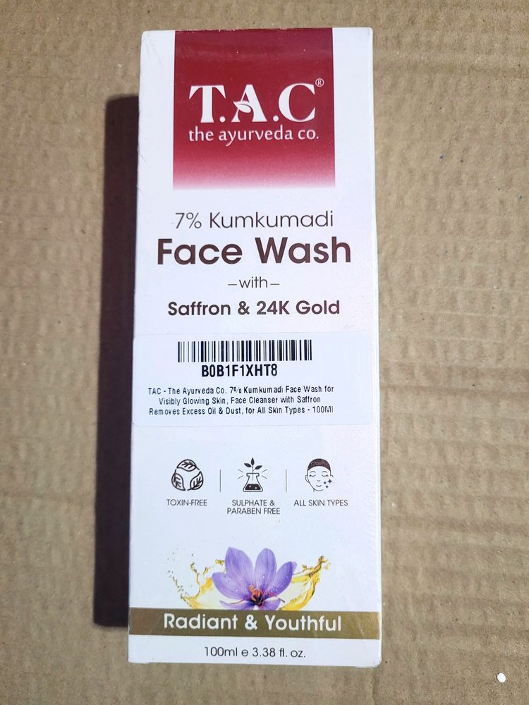 Tac Facewash & Face Scrub