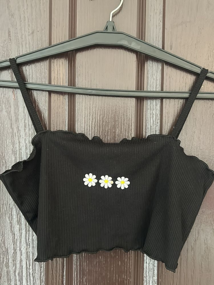 Crop Top Black