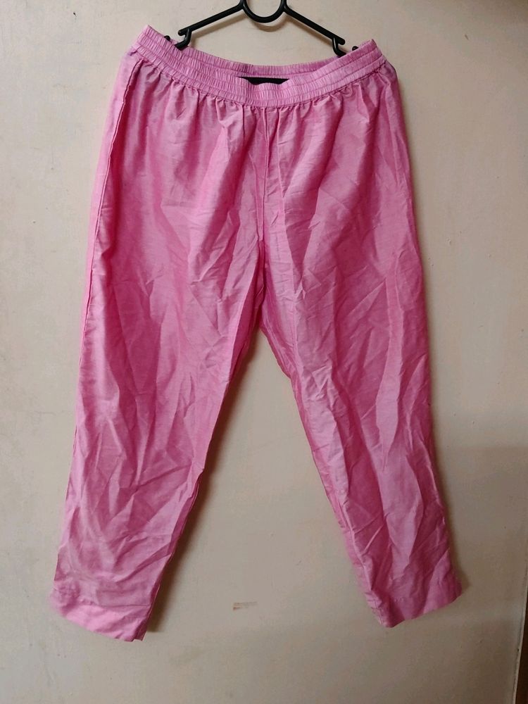 Pink Colour Pant