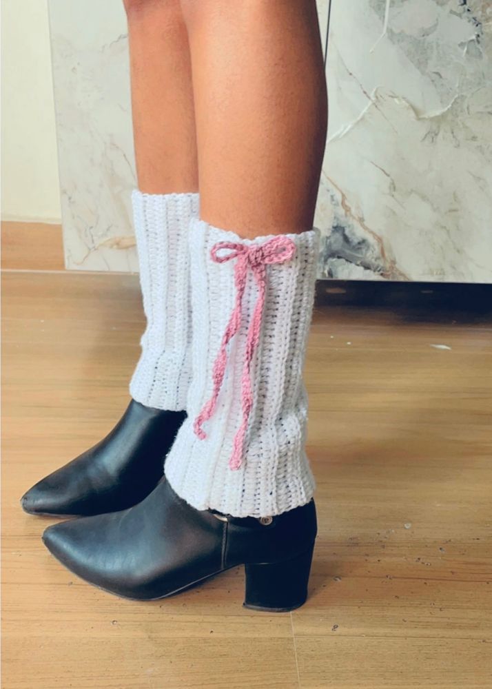 Dreamy legwarmers crochet handmade