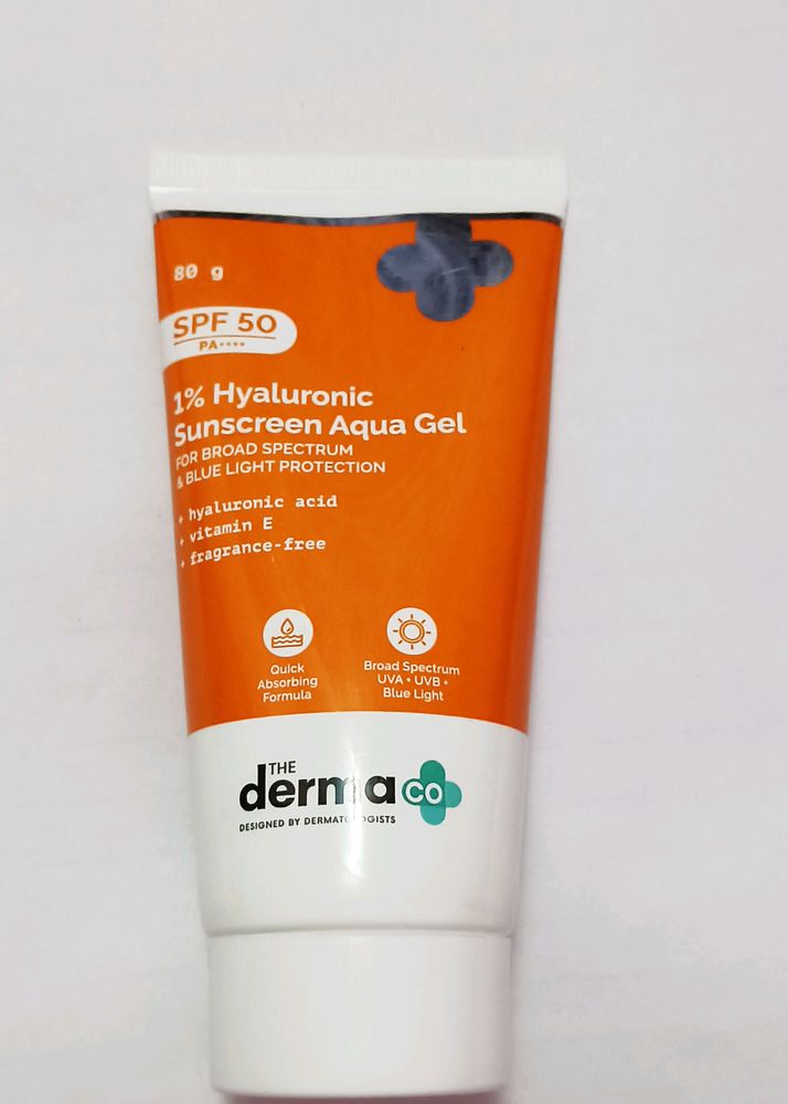 The derma co 1% Hyaluronic Sunscreen