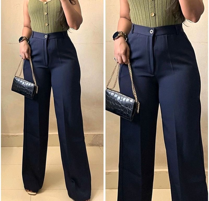 Korean High Waisted Trousers