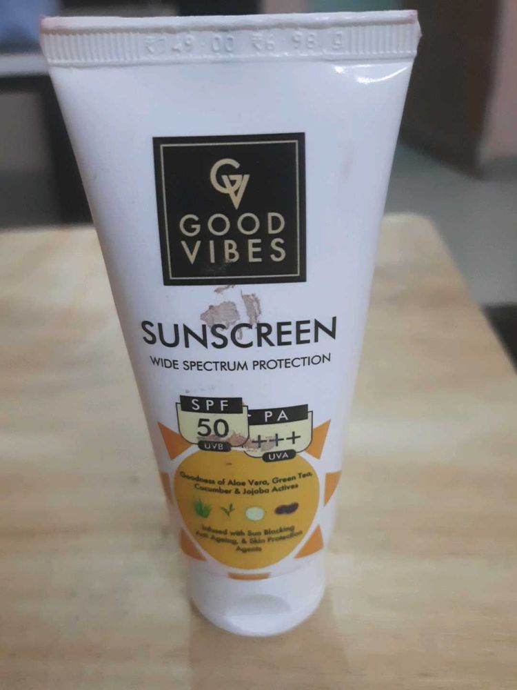 Good Vibes Sunscreen