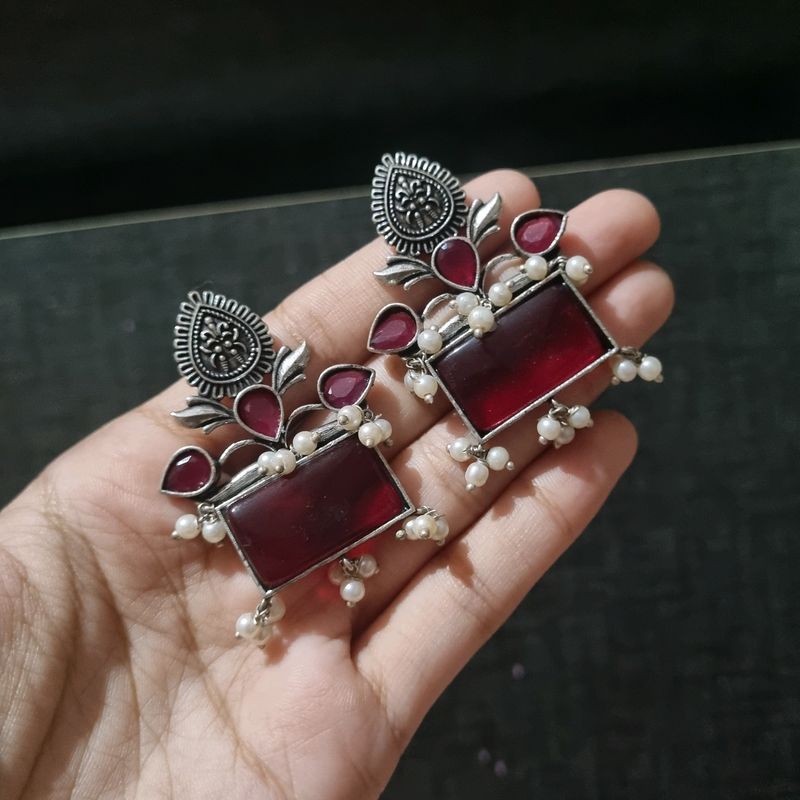 Stone Earrings