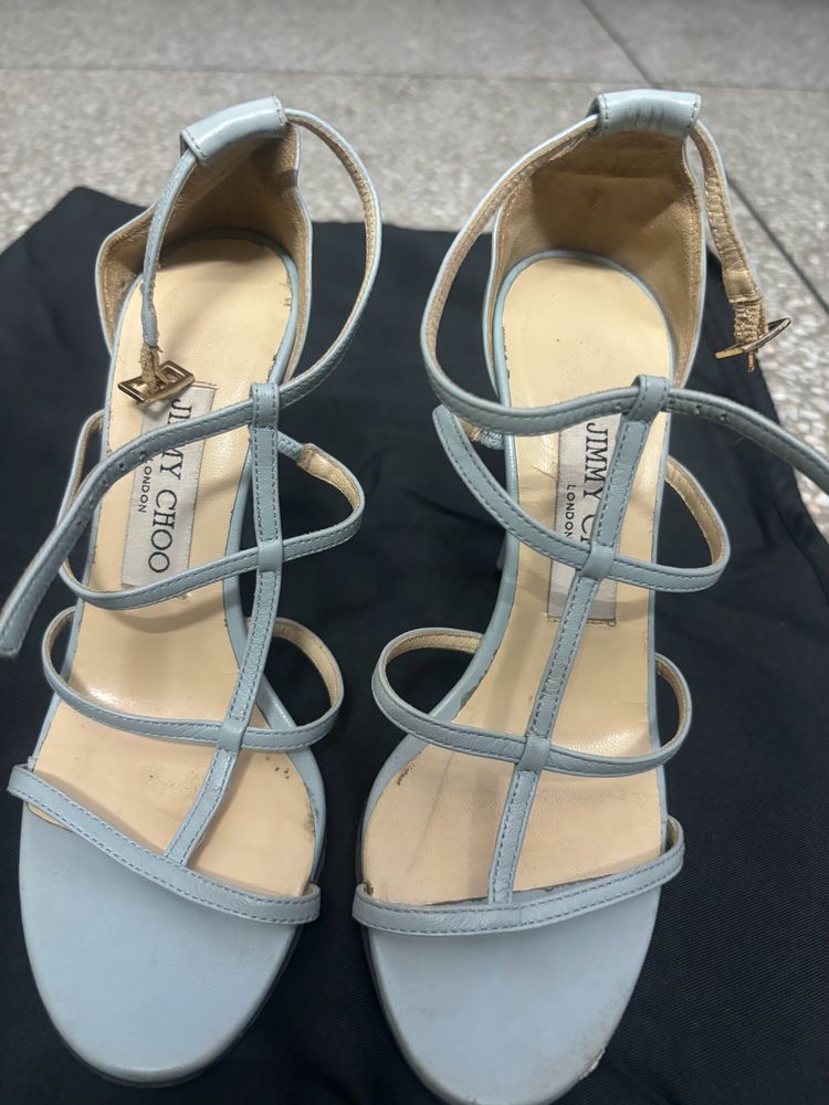 Jimmy Choo Light Blue heels